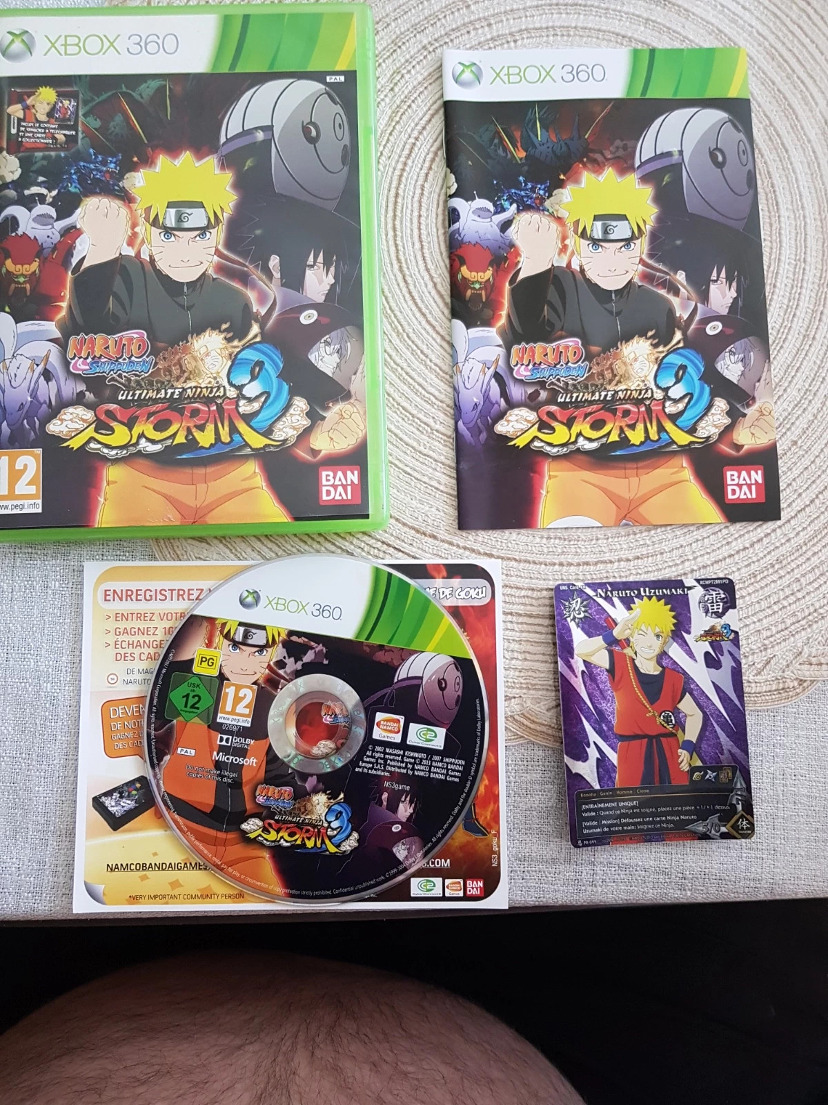 Sac De Transport pour Switch + Naruto Shippūden: Ultimate Ninja