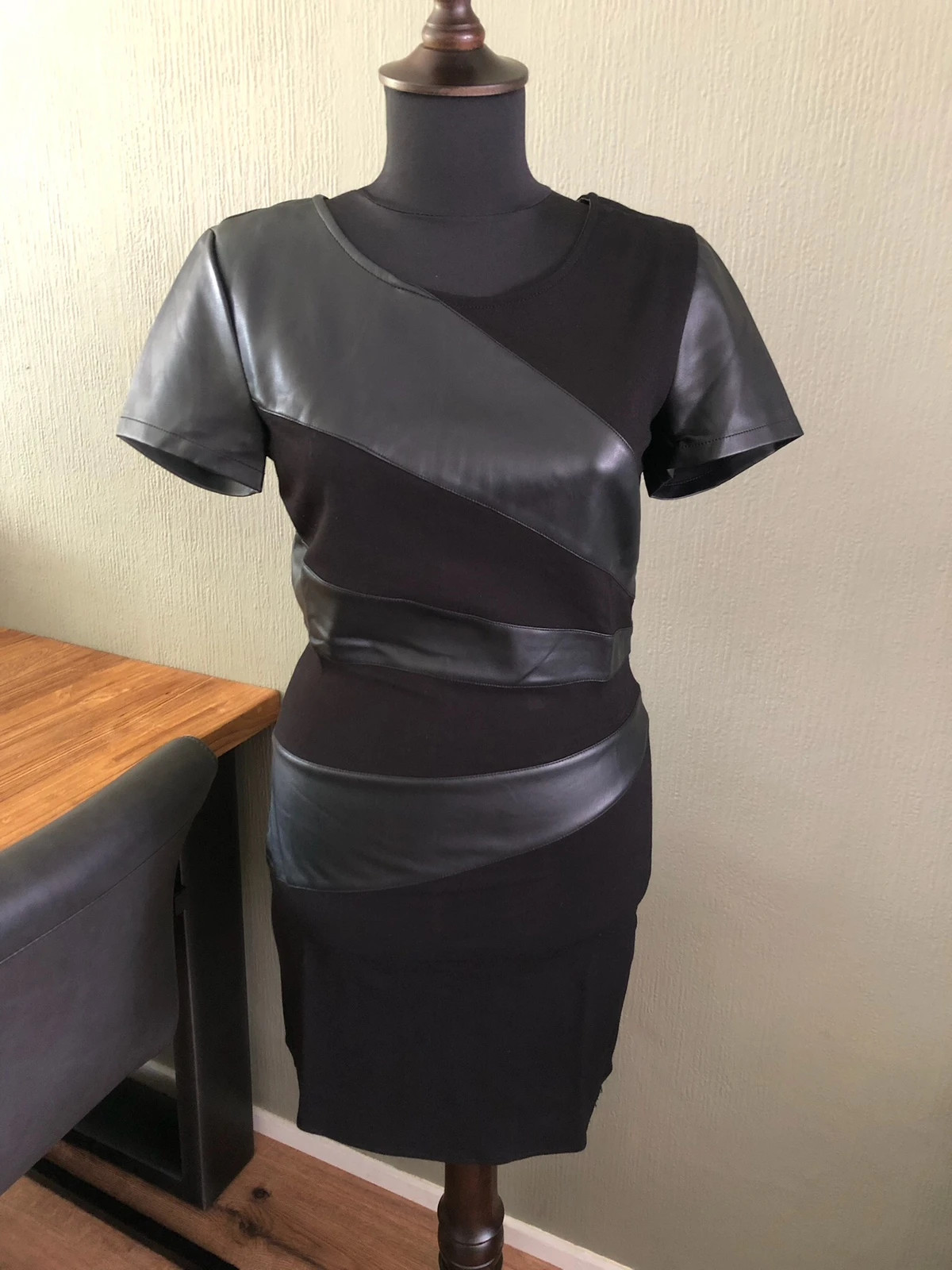 Imitatieleren jurk only hotsell