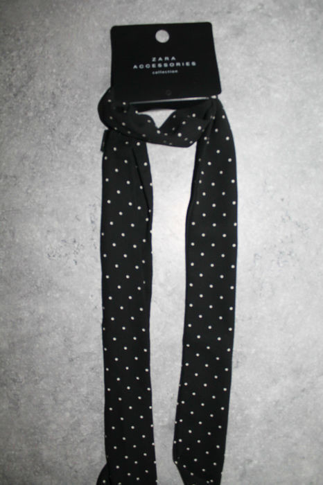 Polka dot scarf zara clearance