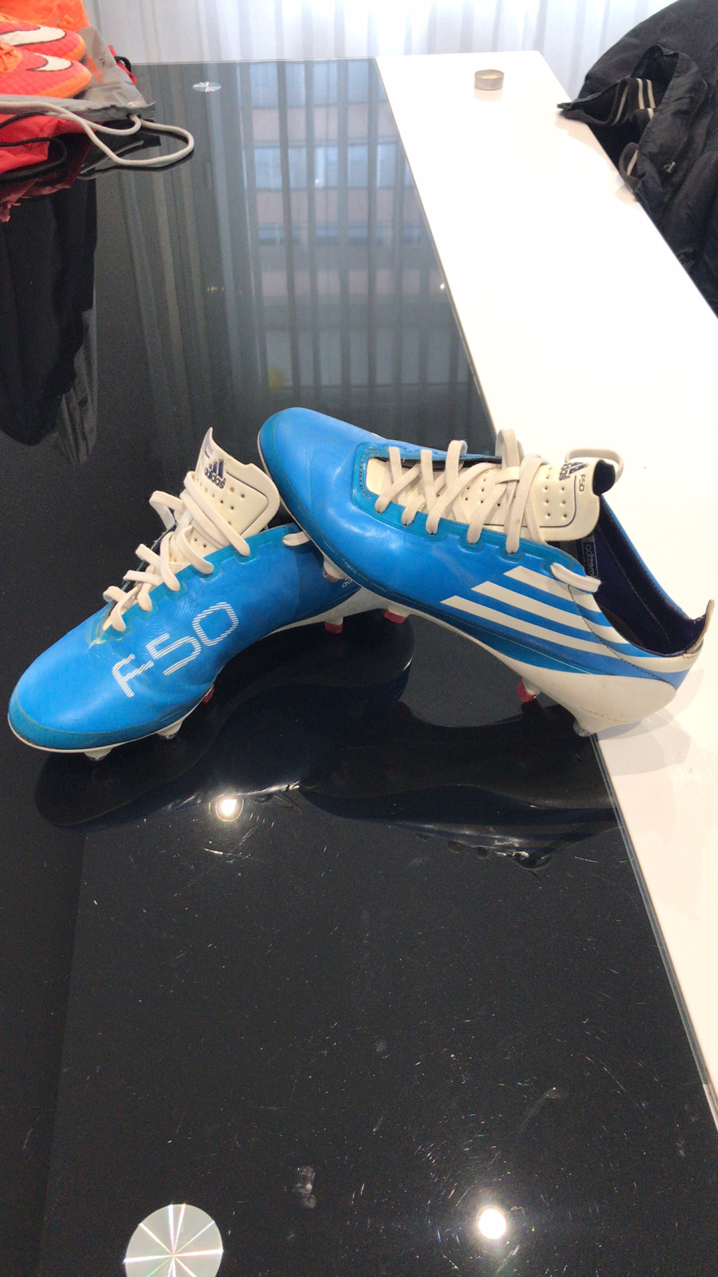 Adidas f50 shop adizero bleu