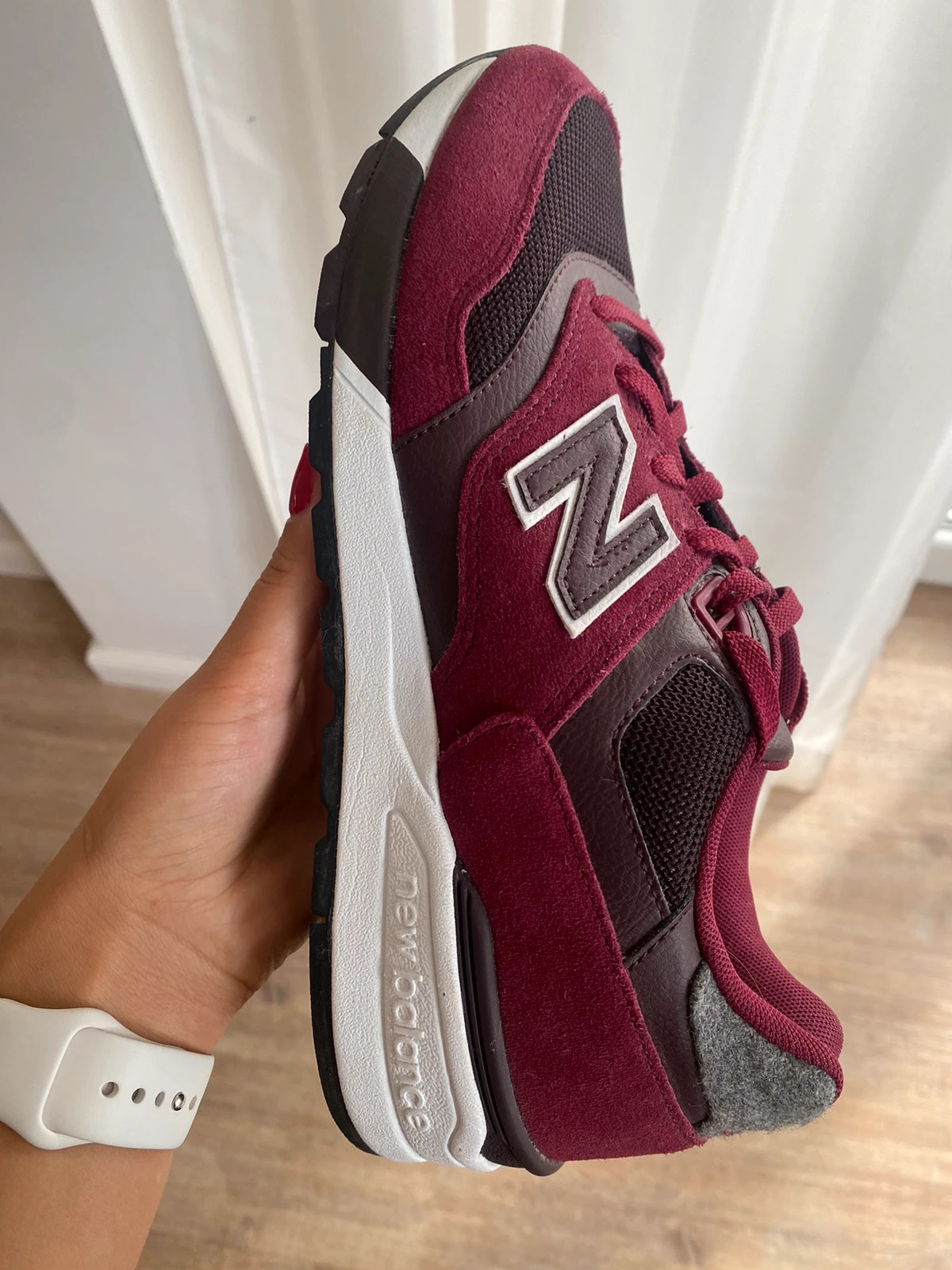New Balance 597 Bordeaux Rot