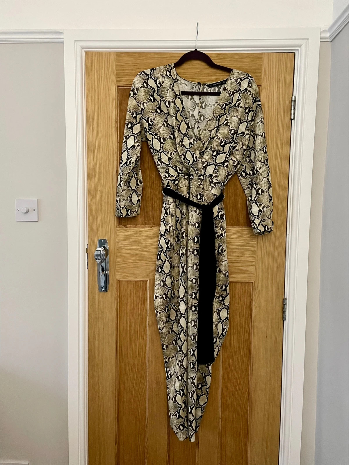 Snake print hot sale jumpsuit zara