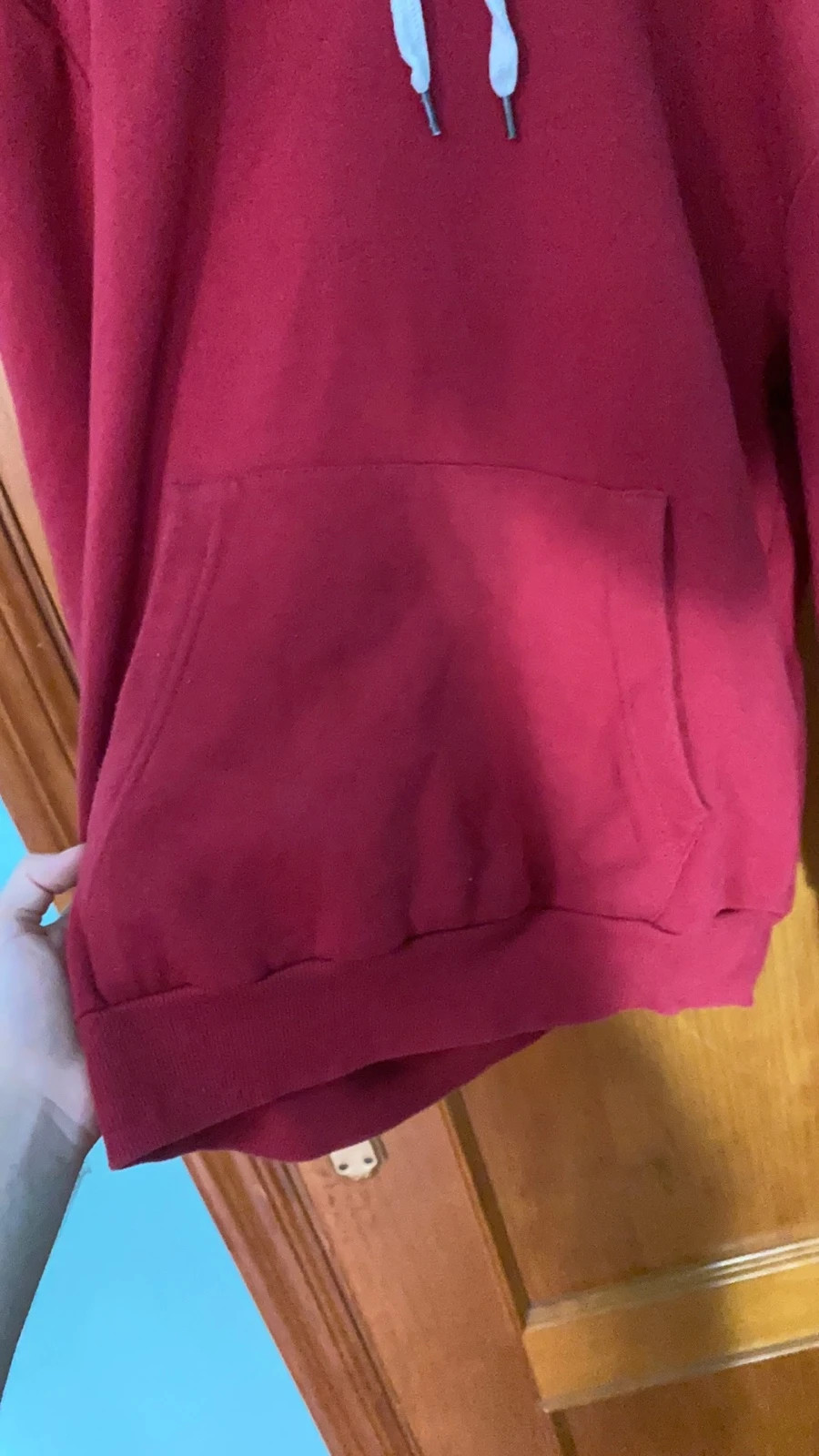 Sudadera Primark roja Vinted