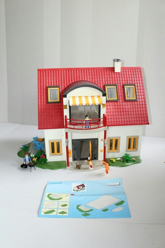 PLAYMOBIL Villa Moderne Maison Miniature avec Figurines (4279