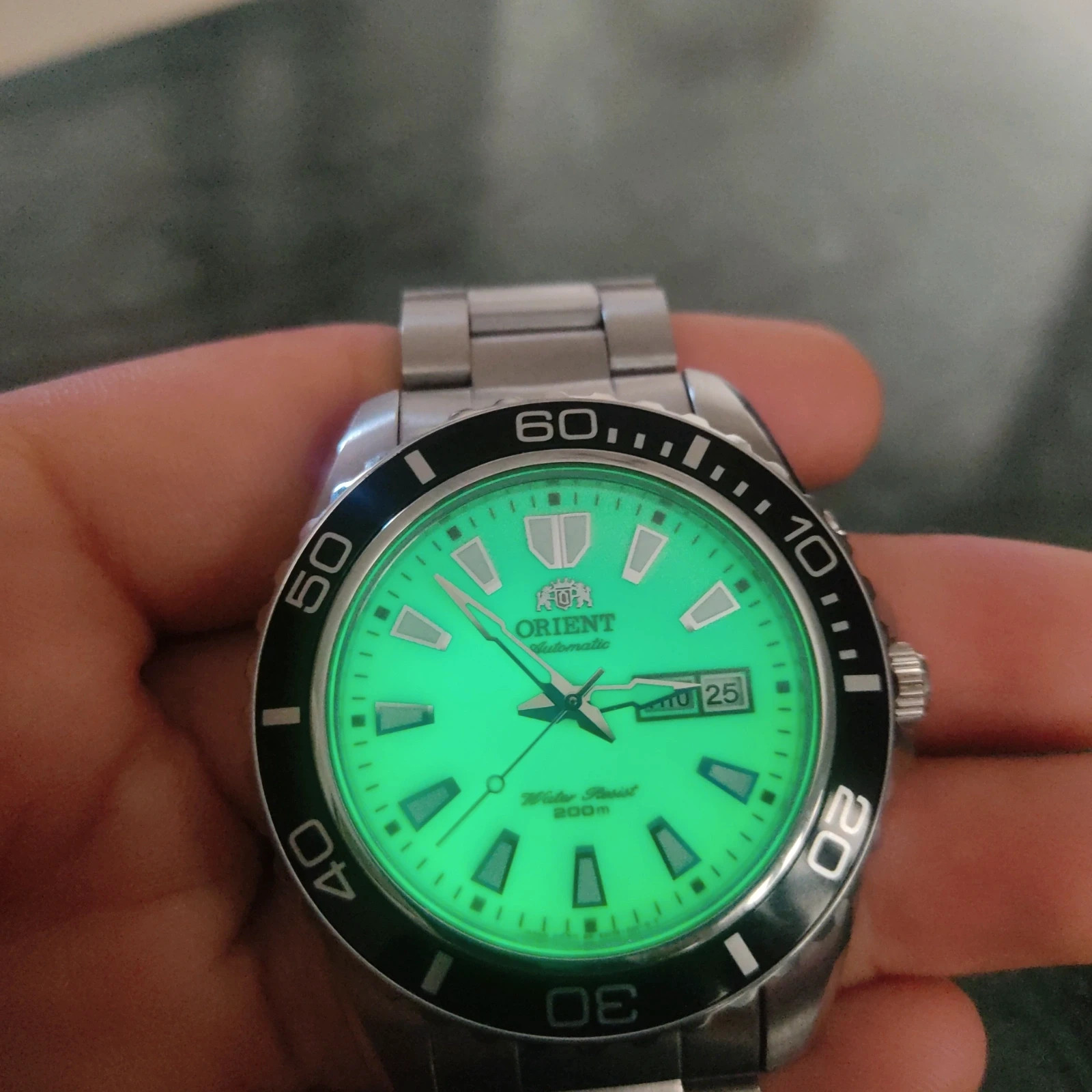 Montre plong e 200 m Orient mako xl full lume Vinted