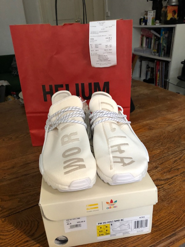 Adidas Human Race NMD Pharrell Williams Blank Canvas