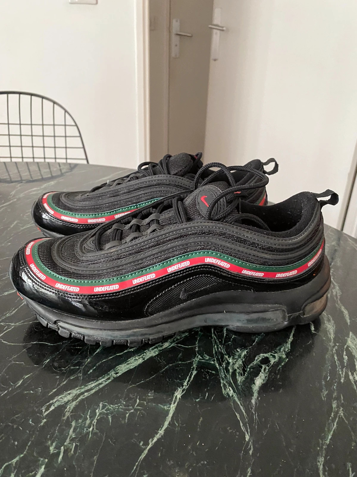 Nike Air Max 97 Undefeated Black Taille 41