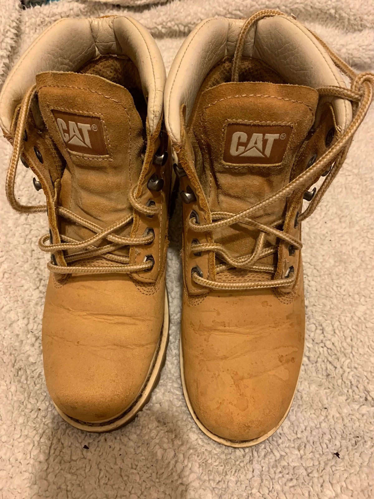 Caterpillar boots size 5 discount