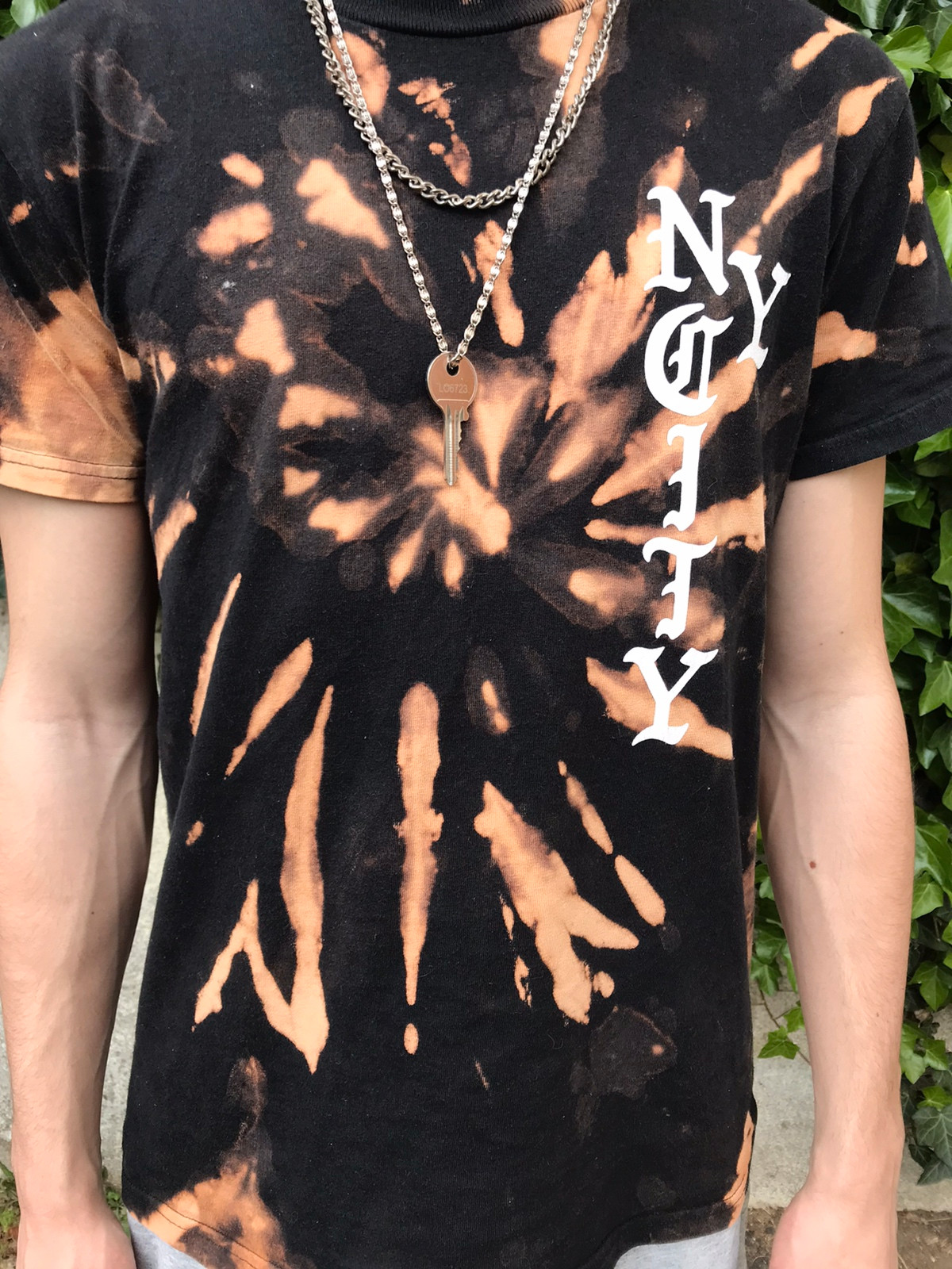 T shirt noir Tie Dye maison la Javel Vinted