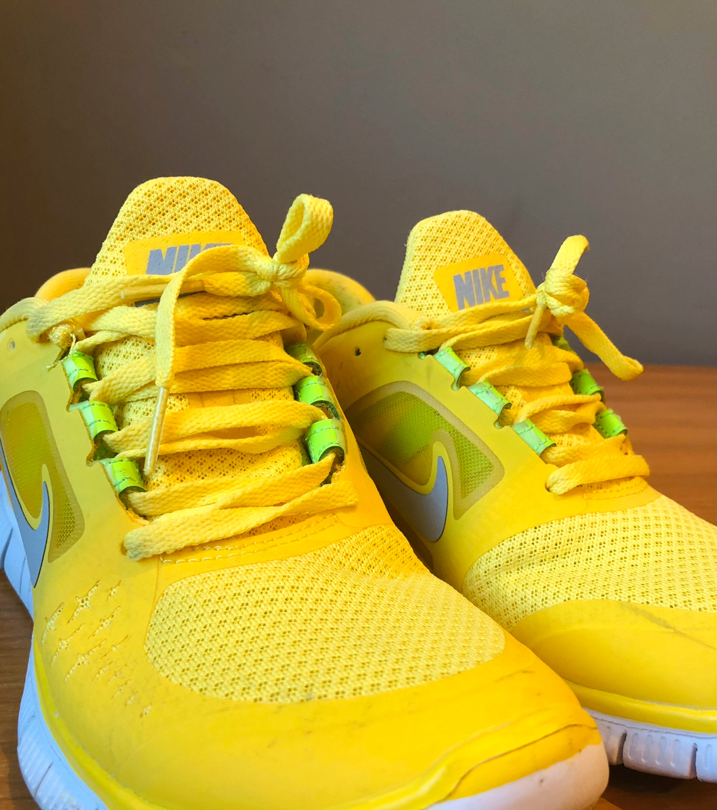 Nike Free Run 5.0 3V Amarillas Vinted