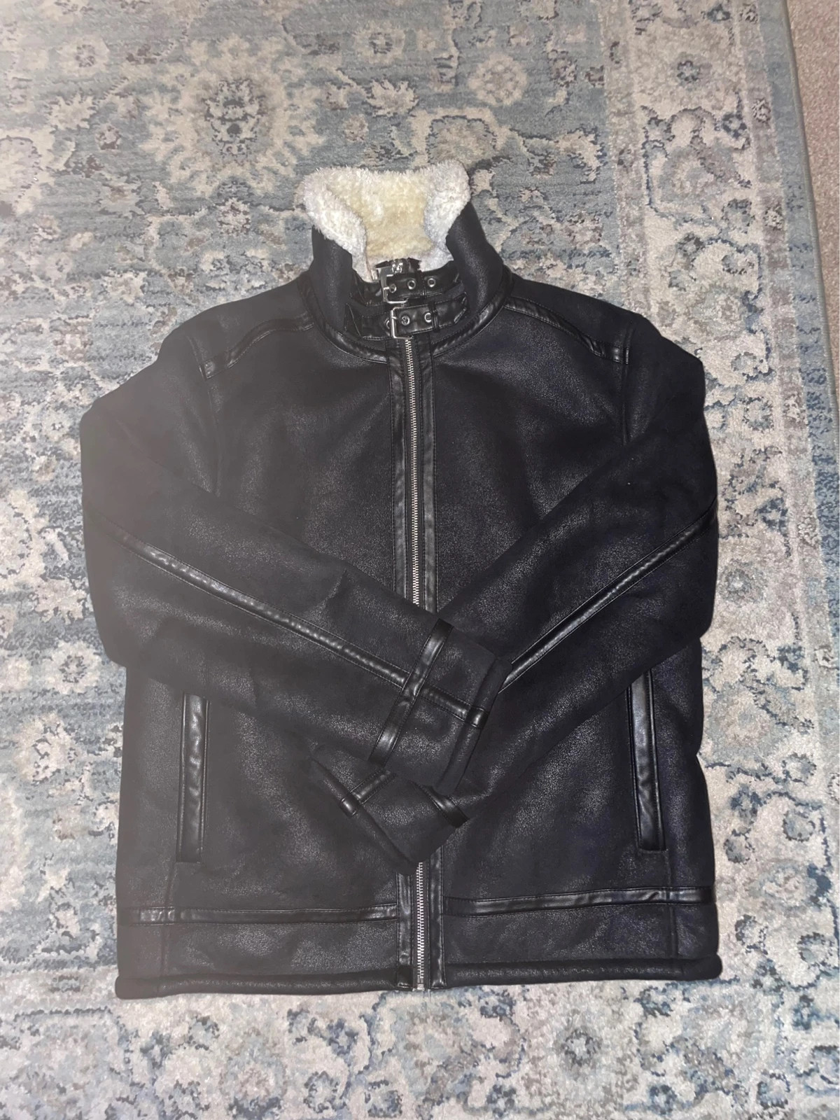 Maison cinqcent sale leather jacket