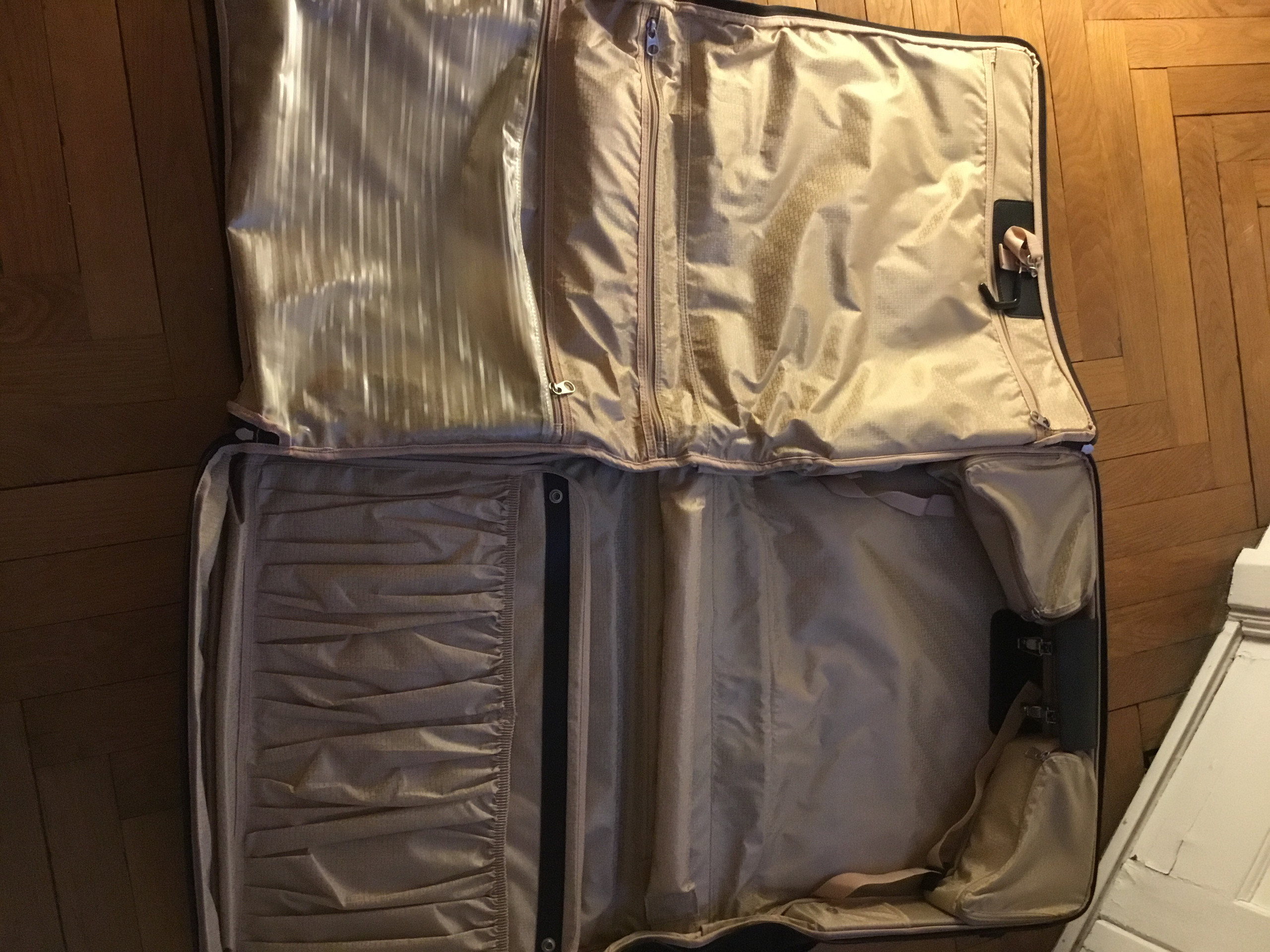 sac bagage lancel housse de voyage porte habits