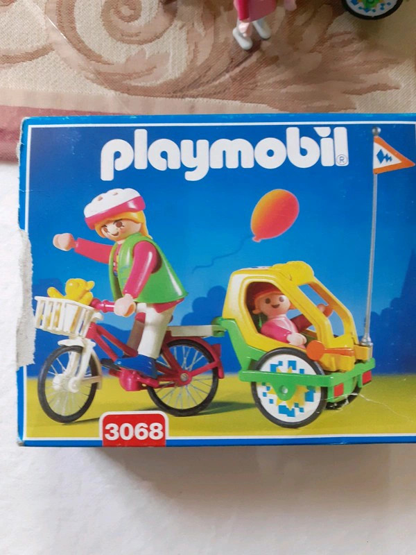 Langage & playmobil. Le Vélo