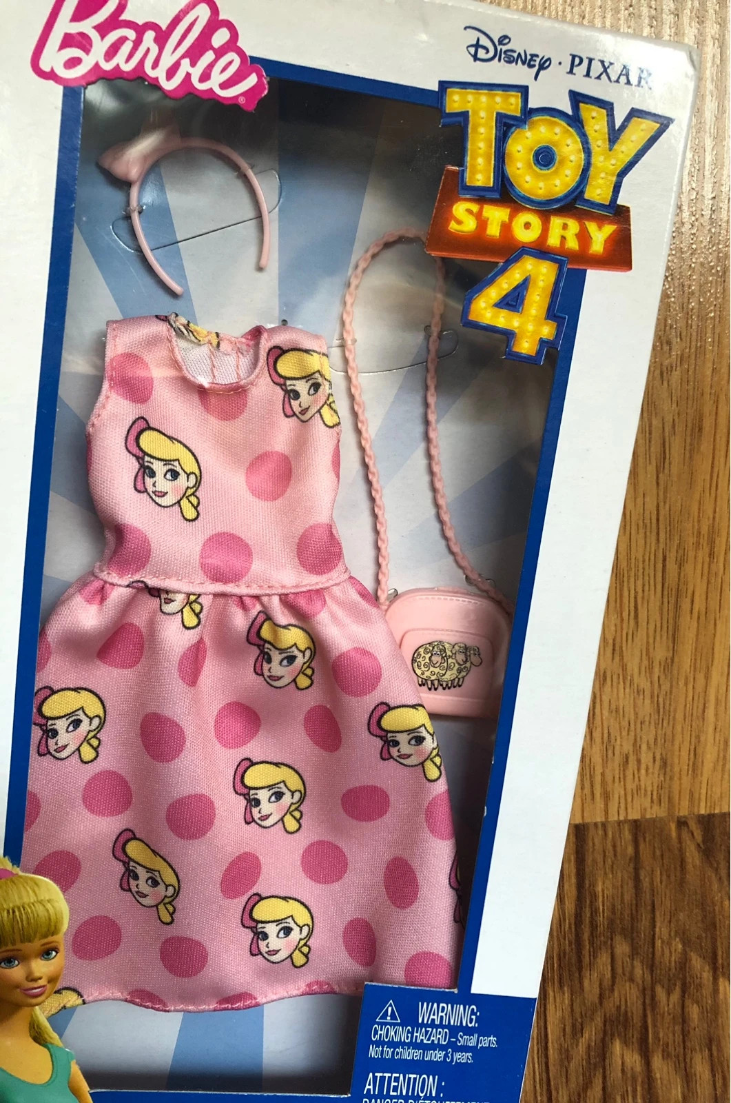 Vestido rosa con bolso y diadema Toy Story 4 Barbie. Vinted