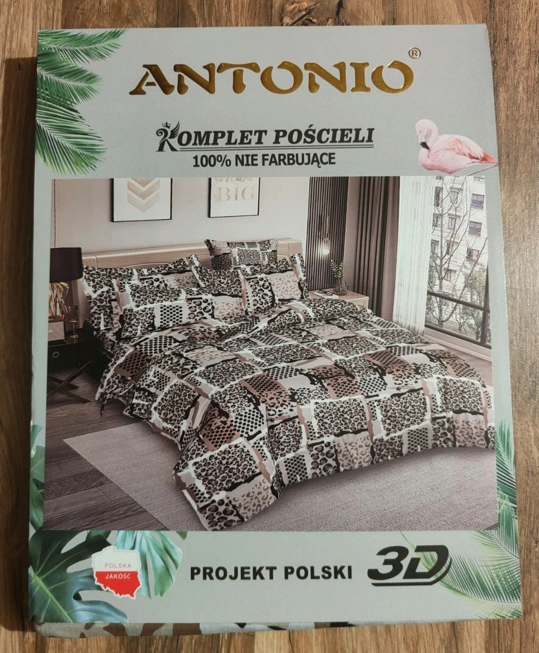 Komplet Pościeli w Panterkę 160x200 1-2