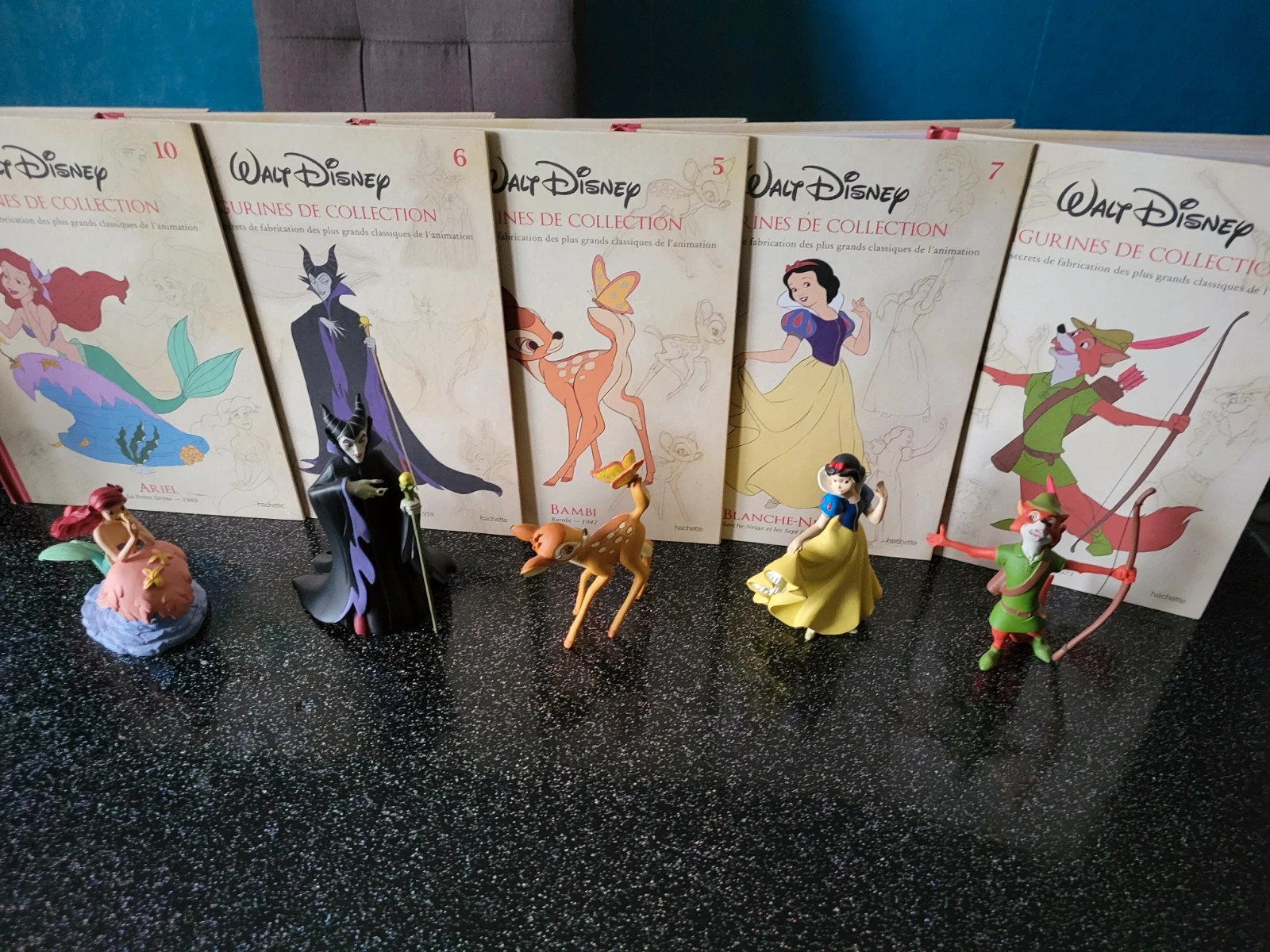 Walt Disney Figurines Disney Hachette Collections Ariel