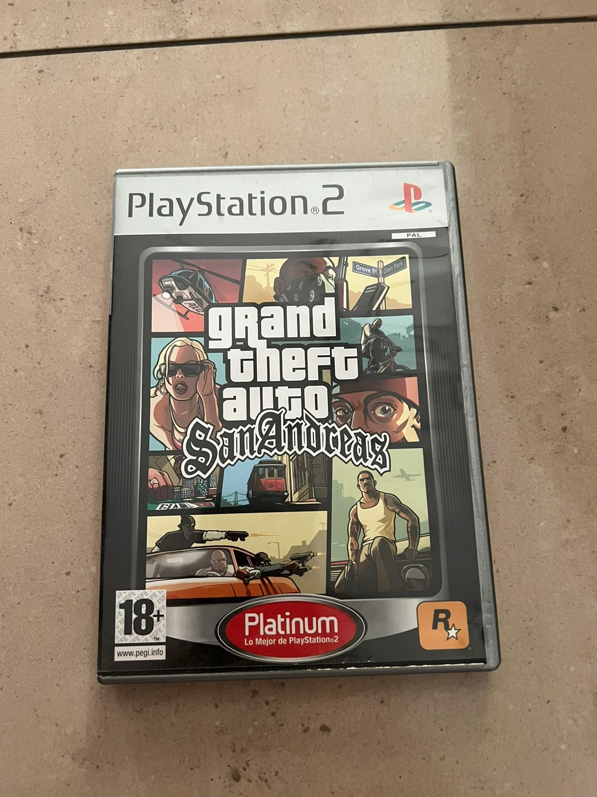 PlayStation 2 PS2 - Grand Theft Auto San Andreas - Platinum