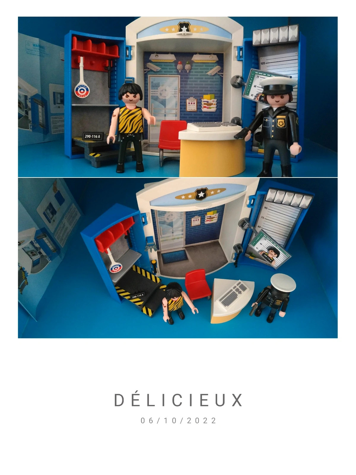 Coffre Commissariat de police - City Action - 70306 PLAYMOBIL : la