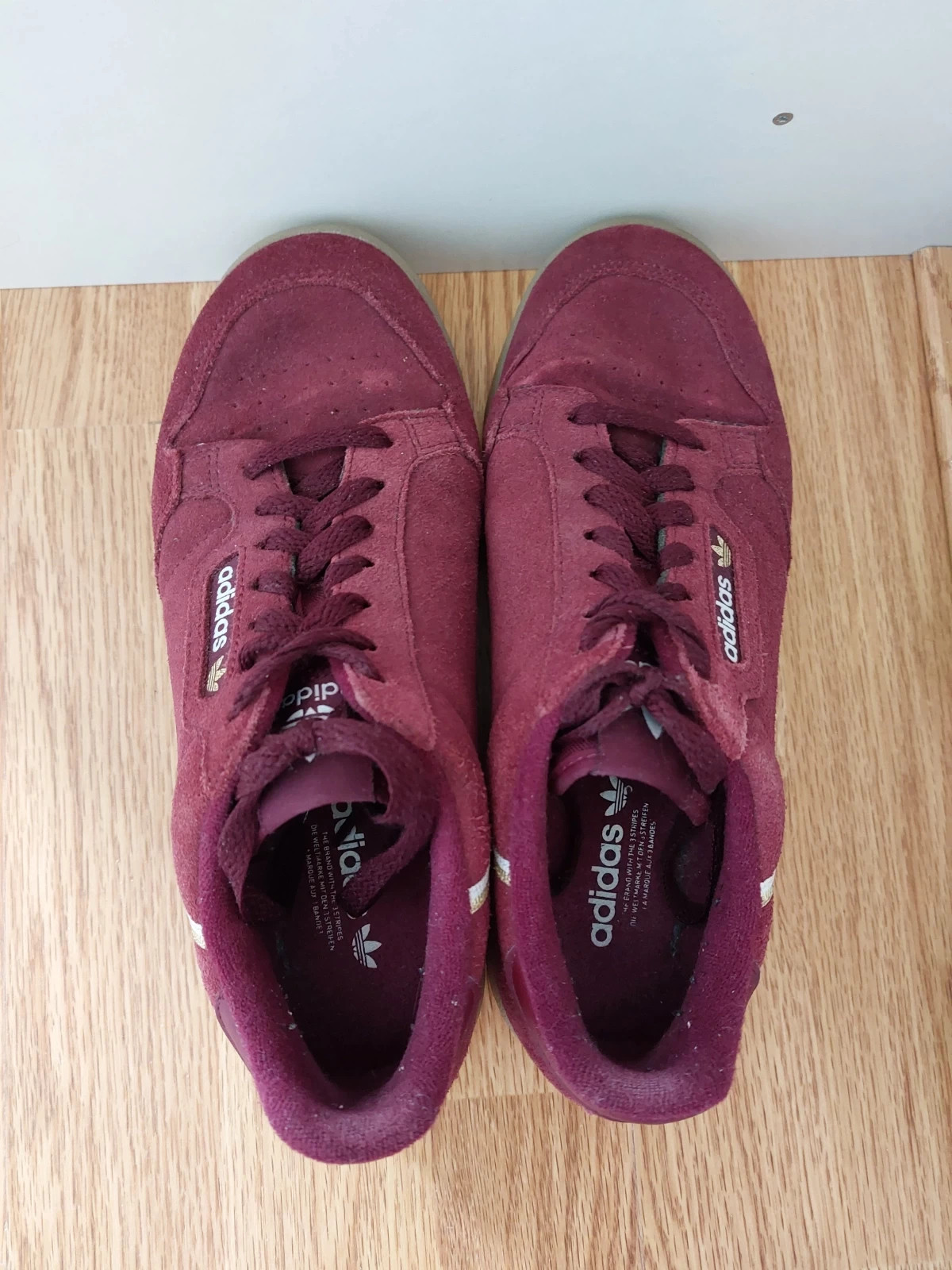 Adidas continental 80 sales bordeaux