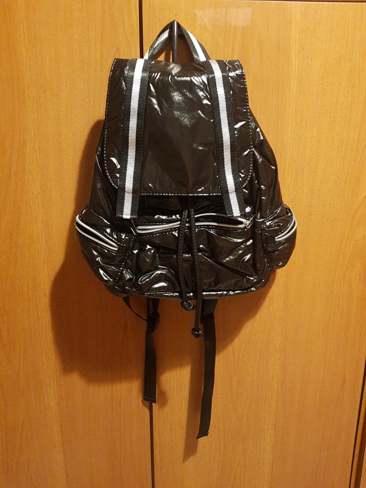 Stradivarius zainetto nero discount