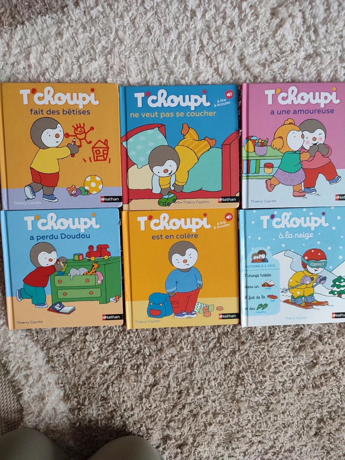 Collection livres T'choupi