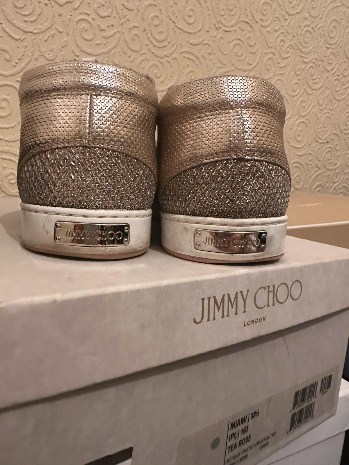 Jimmy choo clearance miami tea rose