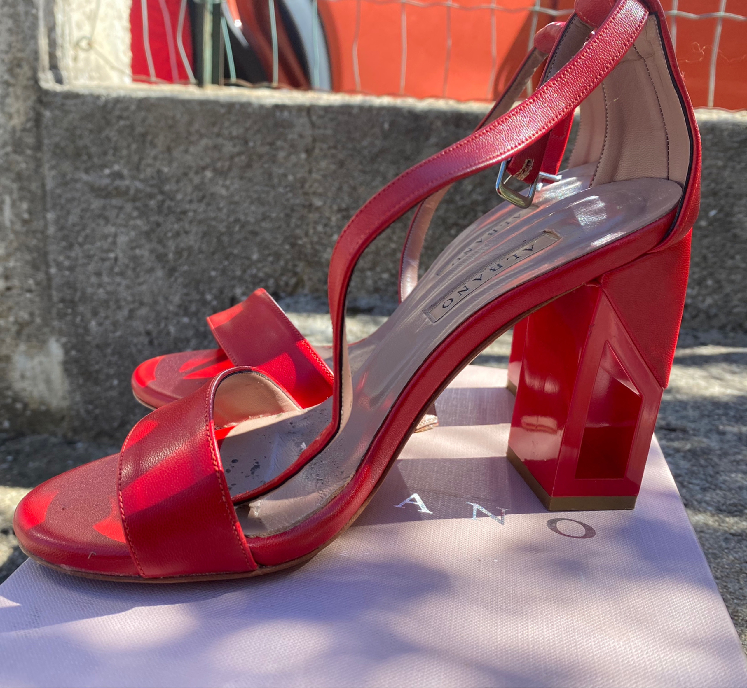 Sandali 2025 rossi albano