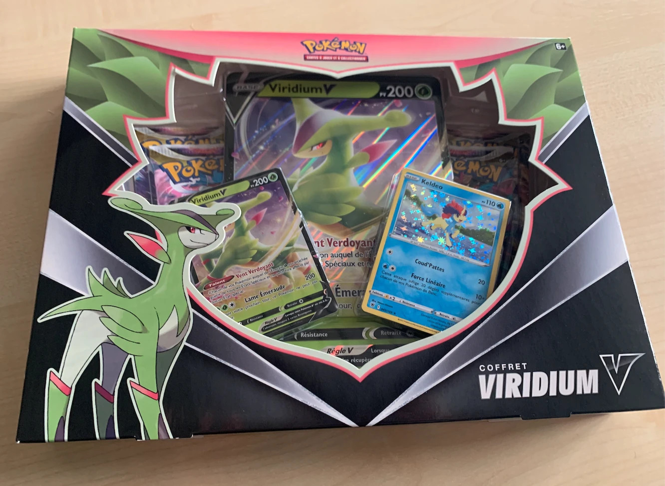 Coffret Cartes Pokémon 4 boosters - Viridium V