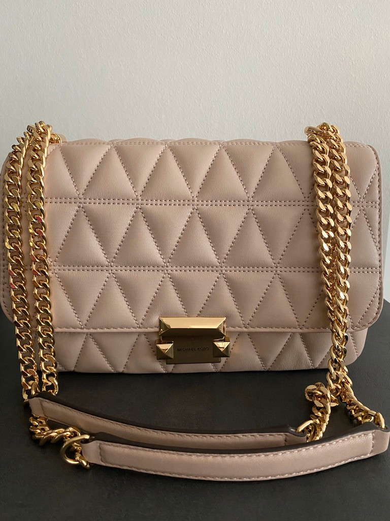Michael Kors Schultertasche Sloan Large aus abgestepptem Leder Vinted