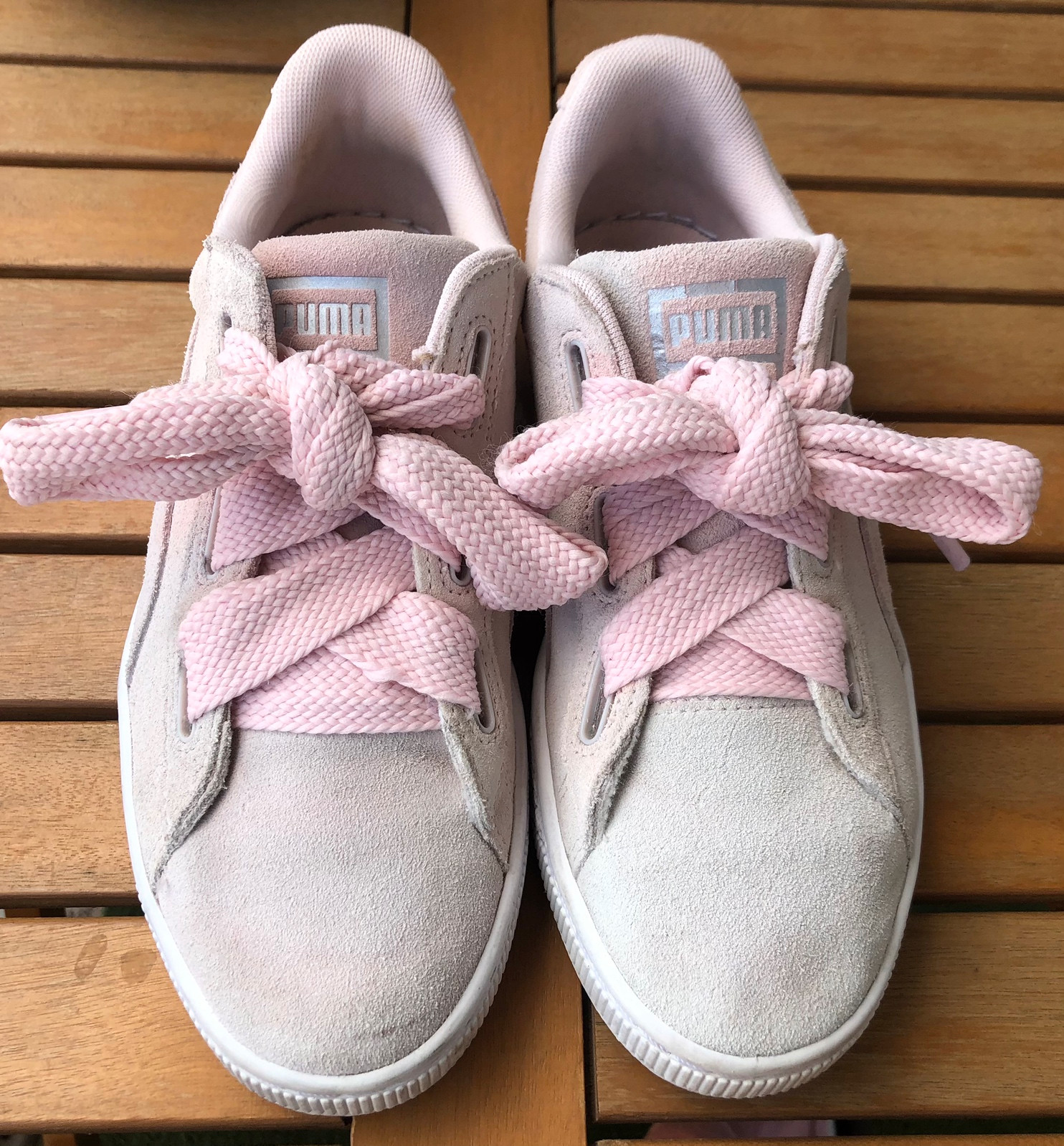 Basket rose pale puma Vinted
