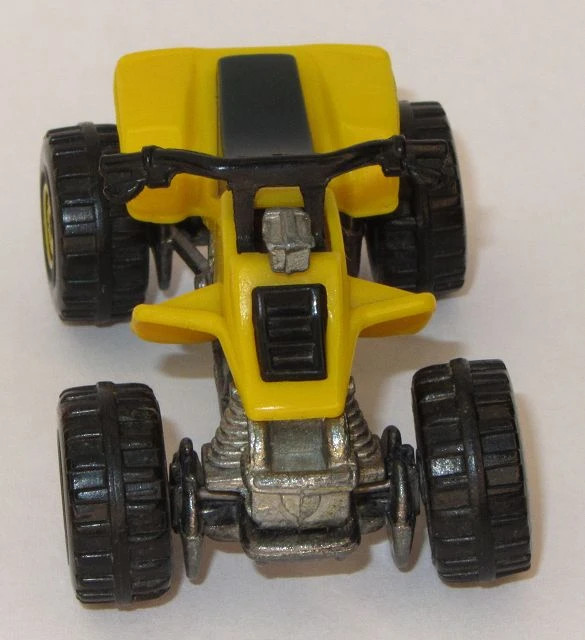 Hot WheelsHot Wheels 1986 Suzuki Quad Racer ATV 4 gelb blau Wheeler Yellow Malaysia Bike 1 Vinted