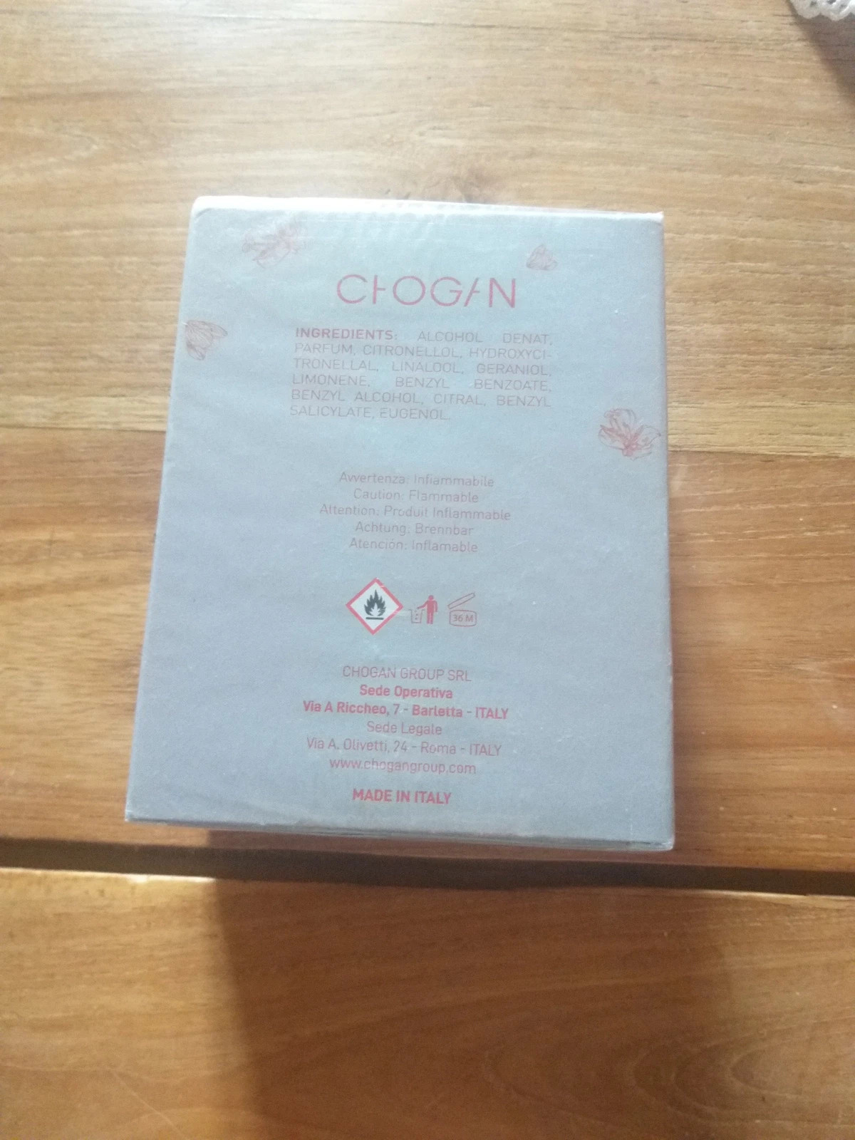 Parfum Chogan Millésime