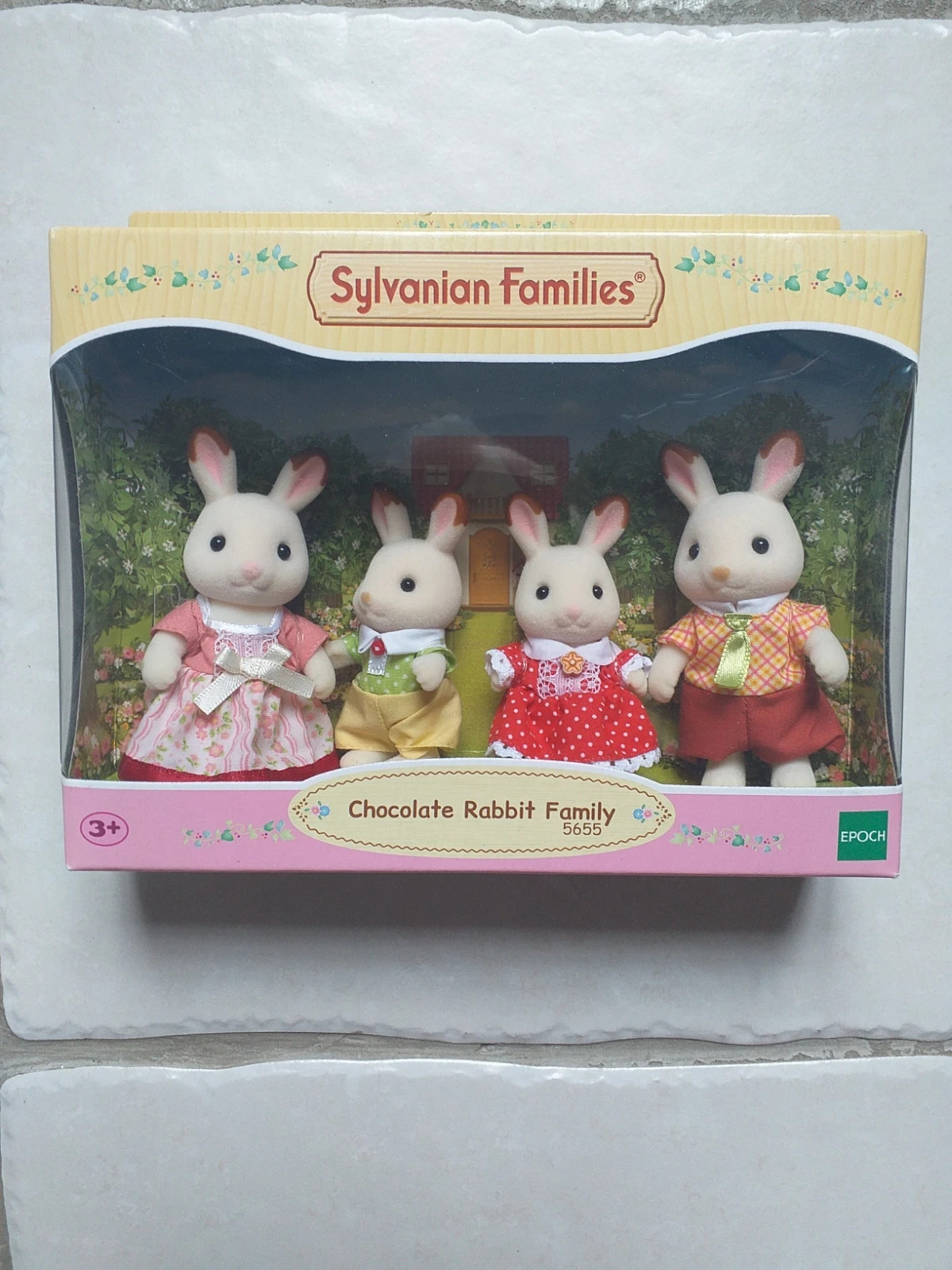 Acheter Sylvanian Families - La famille lapin chocolat - Sylvanian