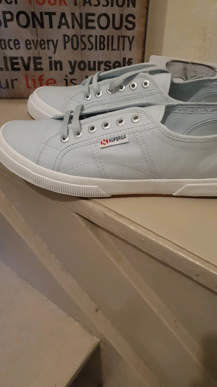 Superga outlet bleu ciel