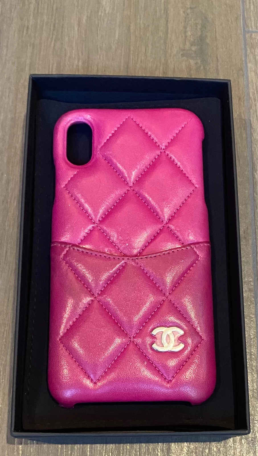 Pink Chanel iPhone Case