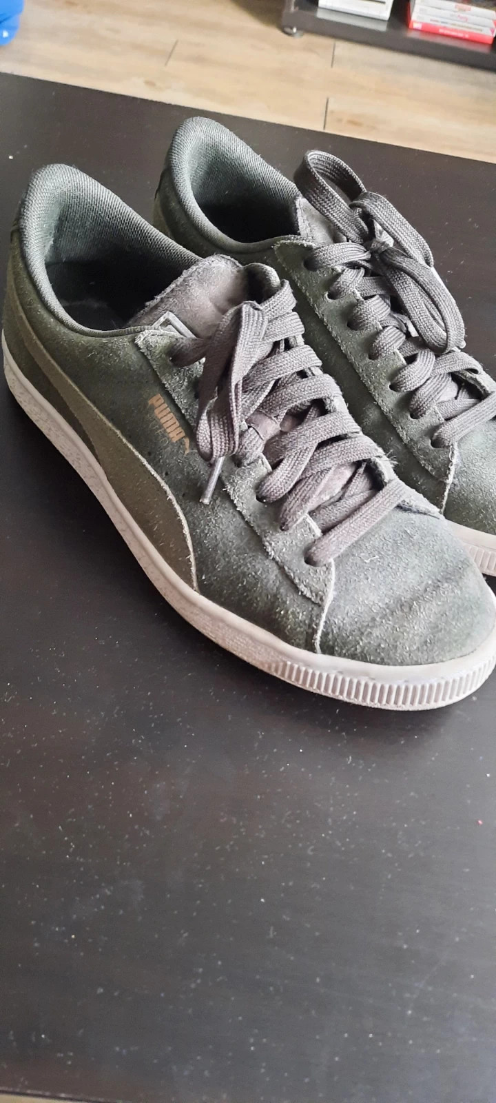 Puma suede clearance kaki