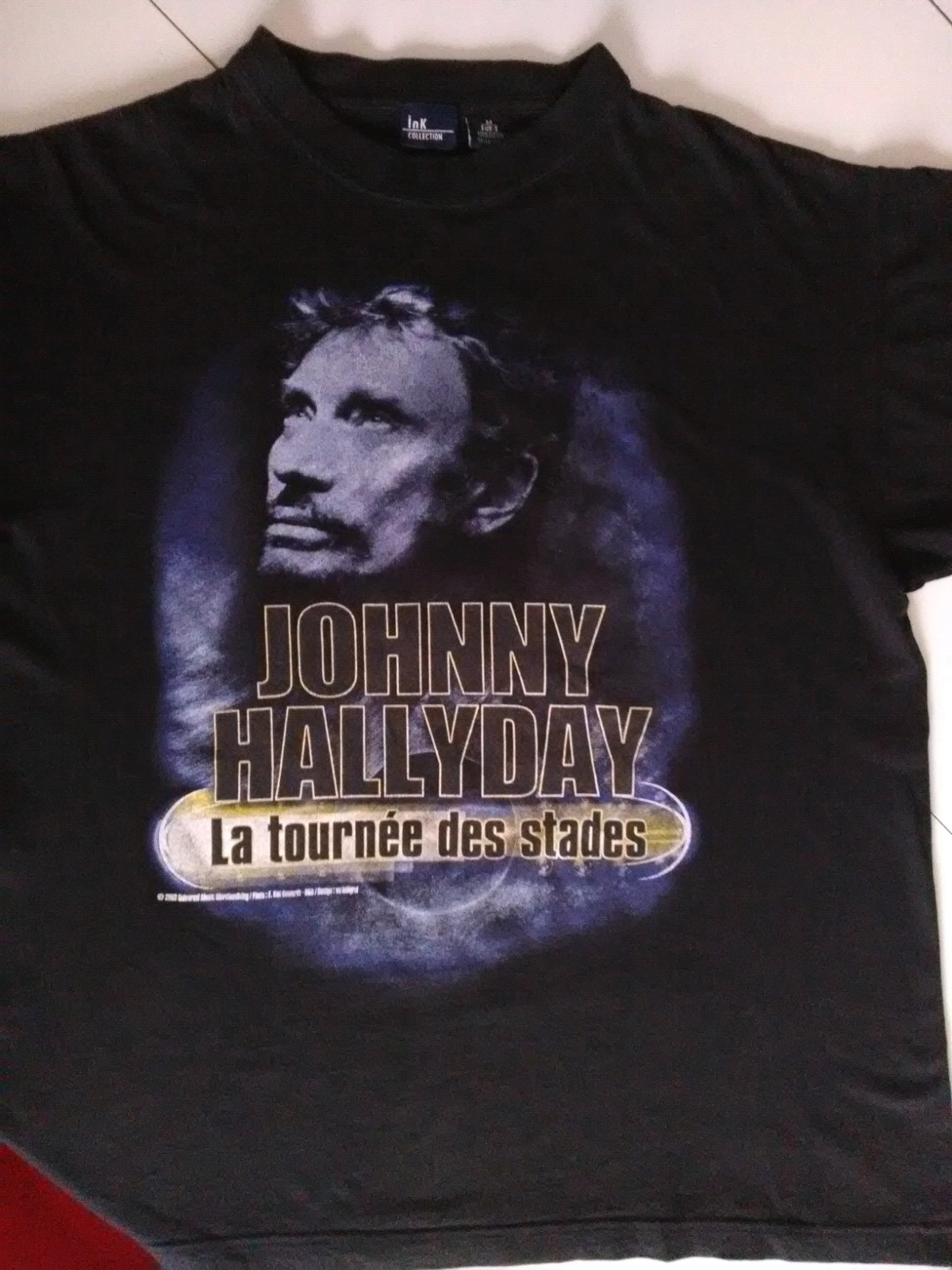 Tee shirt 2024 johnny hallyday kiabi