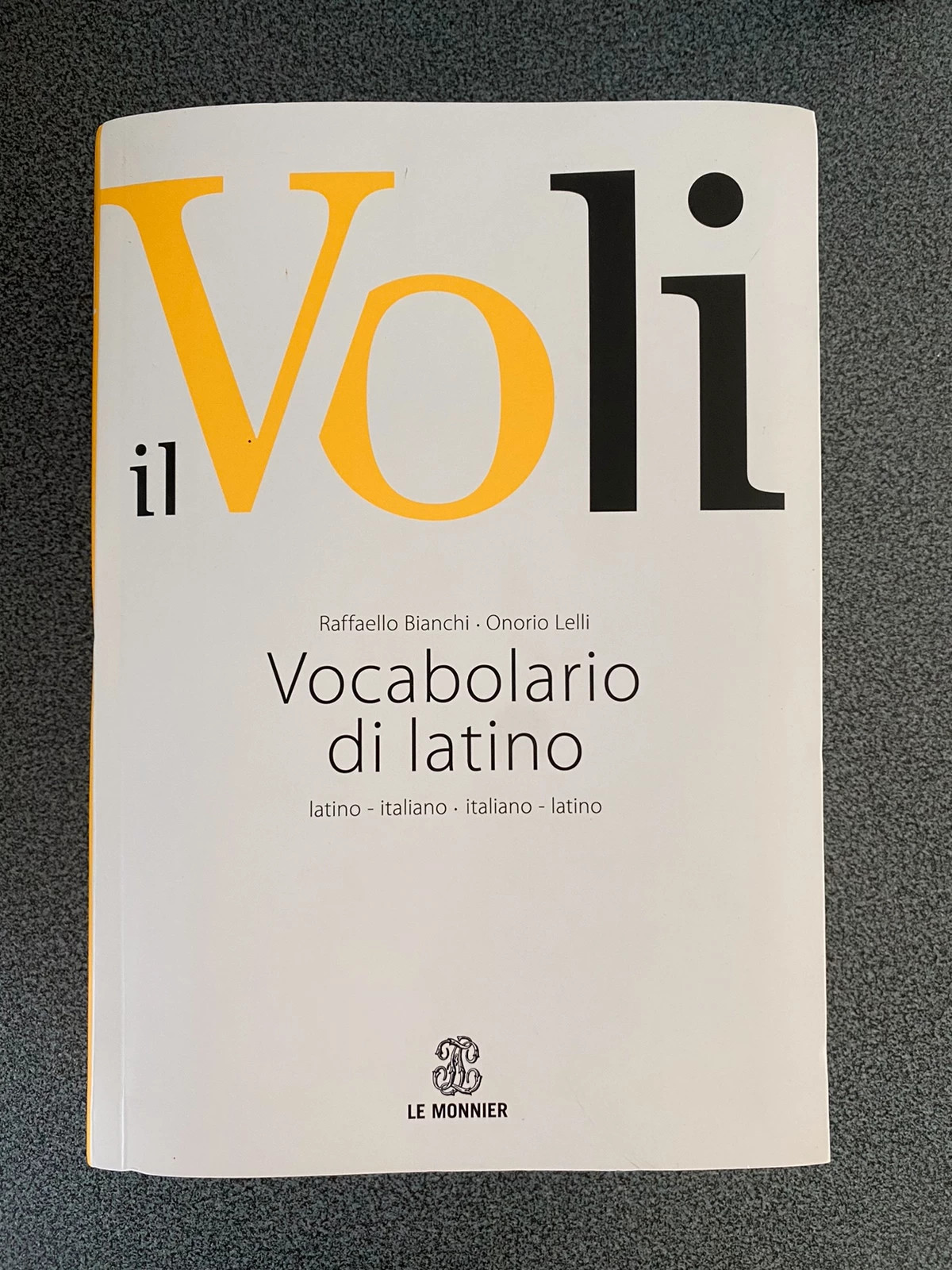 dizionario latino Voli