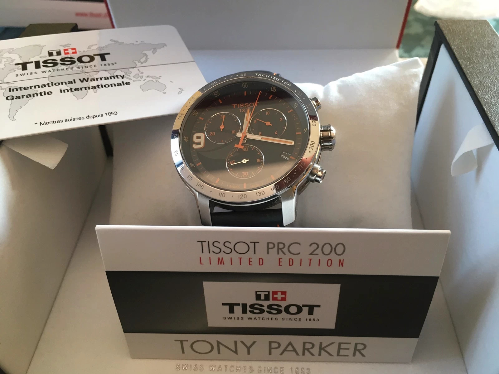 Montre Tissot PRC 200 Tony Parker dition limit e Vinted