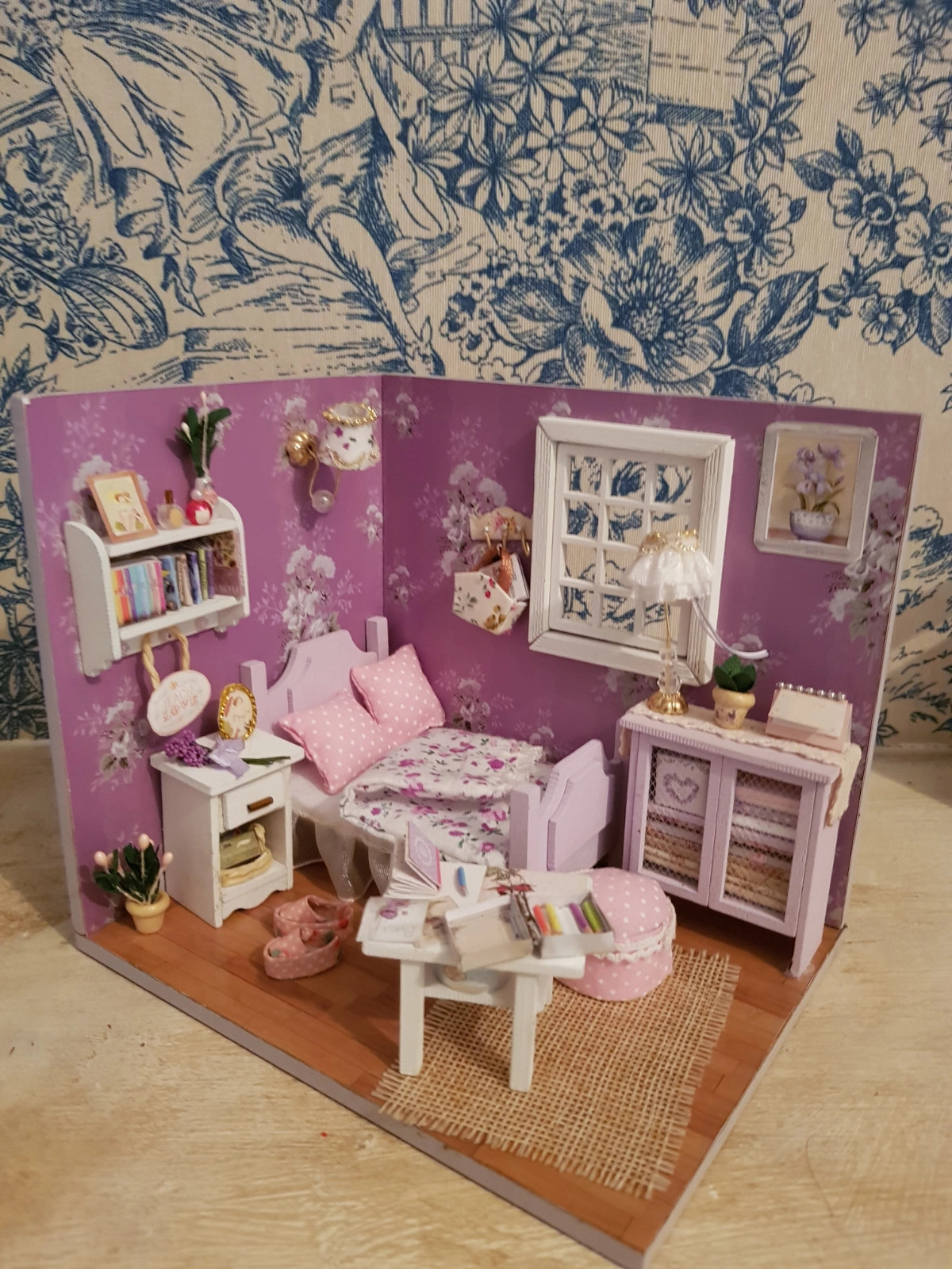 Diorama para muñecas Blythe