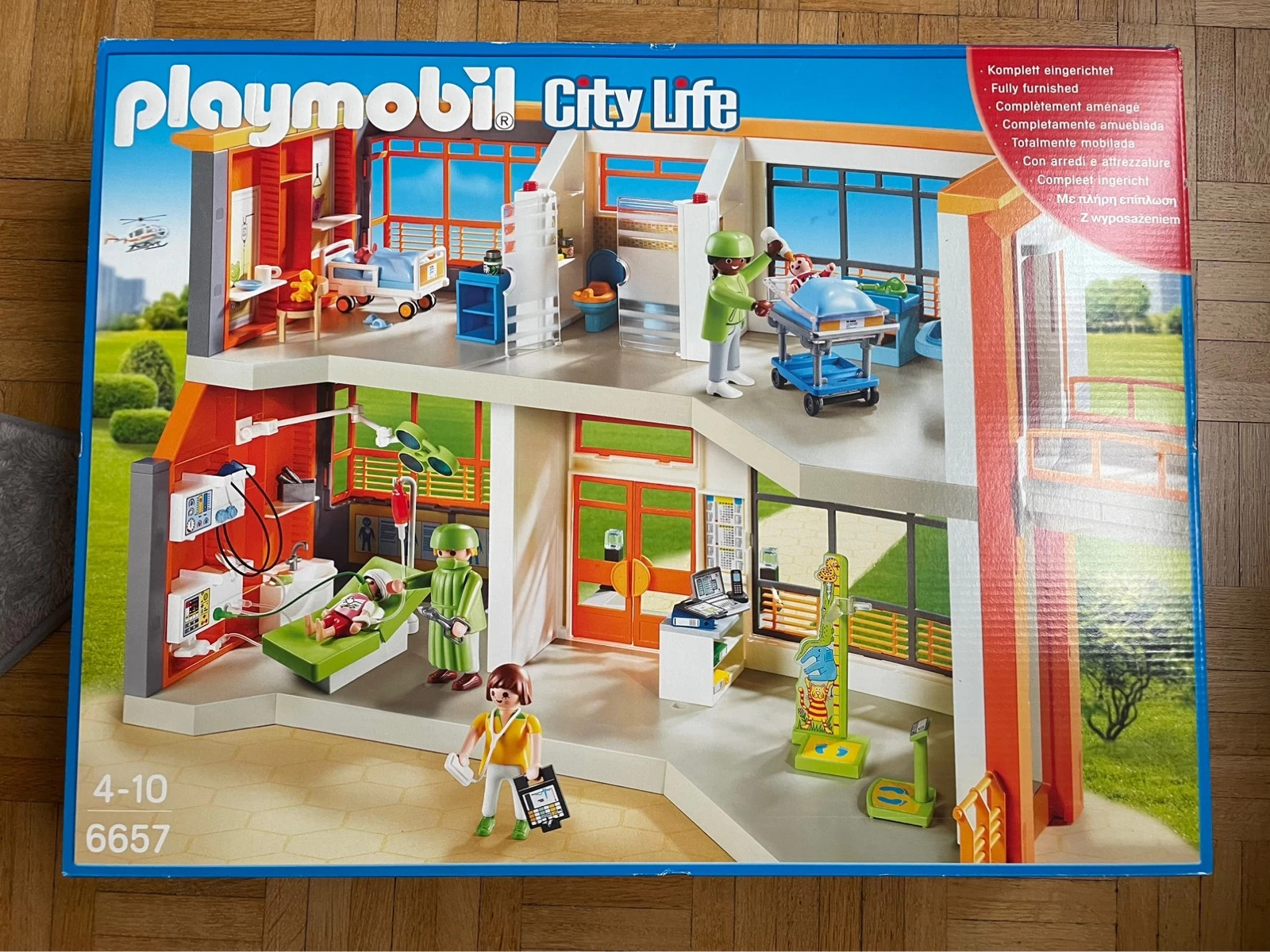 Playmobil L'hôpital pédiatrique aménagé (6657) - Construction de