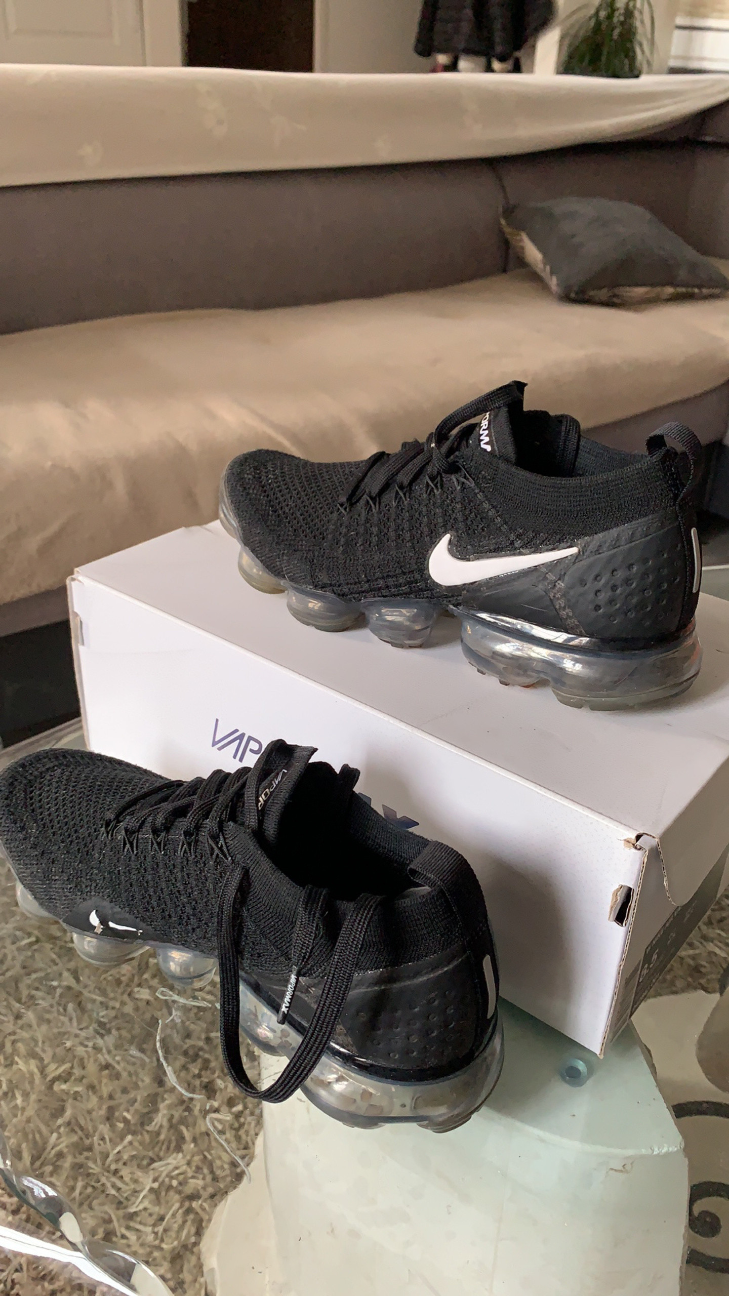 Silver suola store vapormax