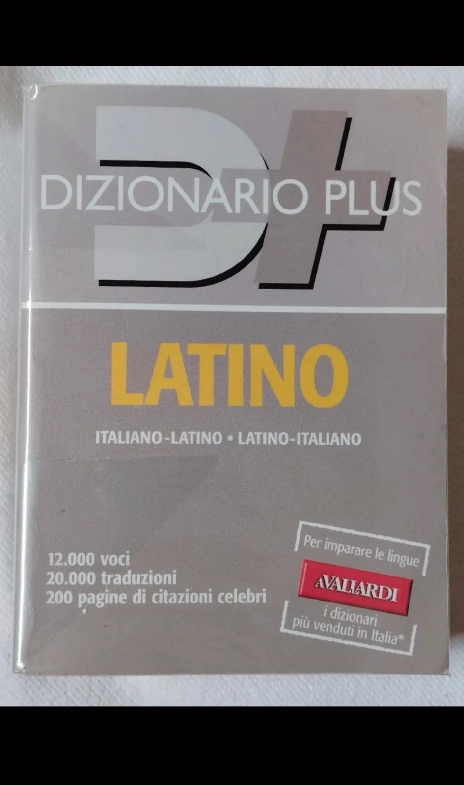 Voci dal Dizionario Latino.