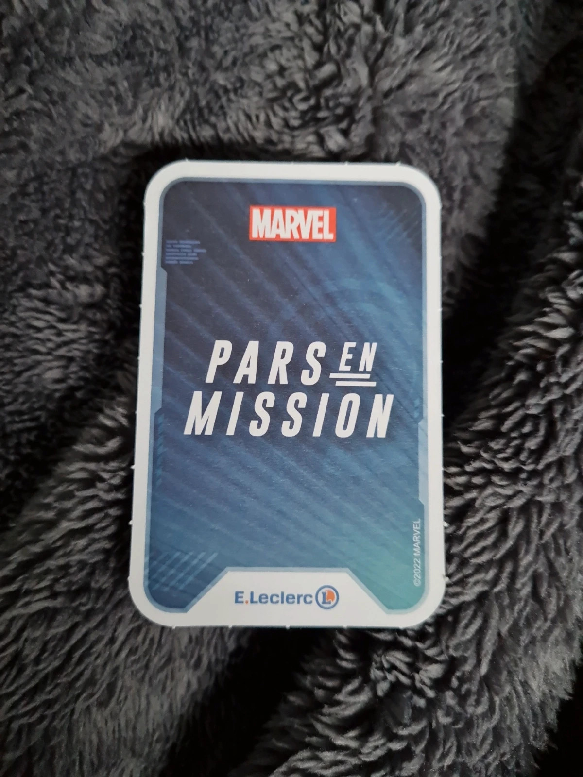 Gant de l'infini - Cartes Marvel - Pars en Mission - Leclerc 038