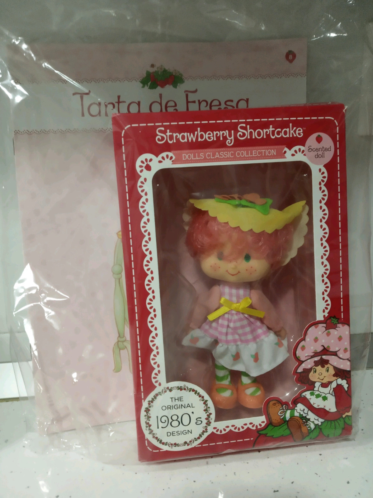 Muneca tarta de fresa flor de melocoton Vinted