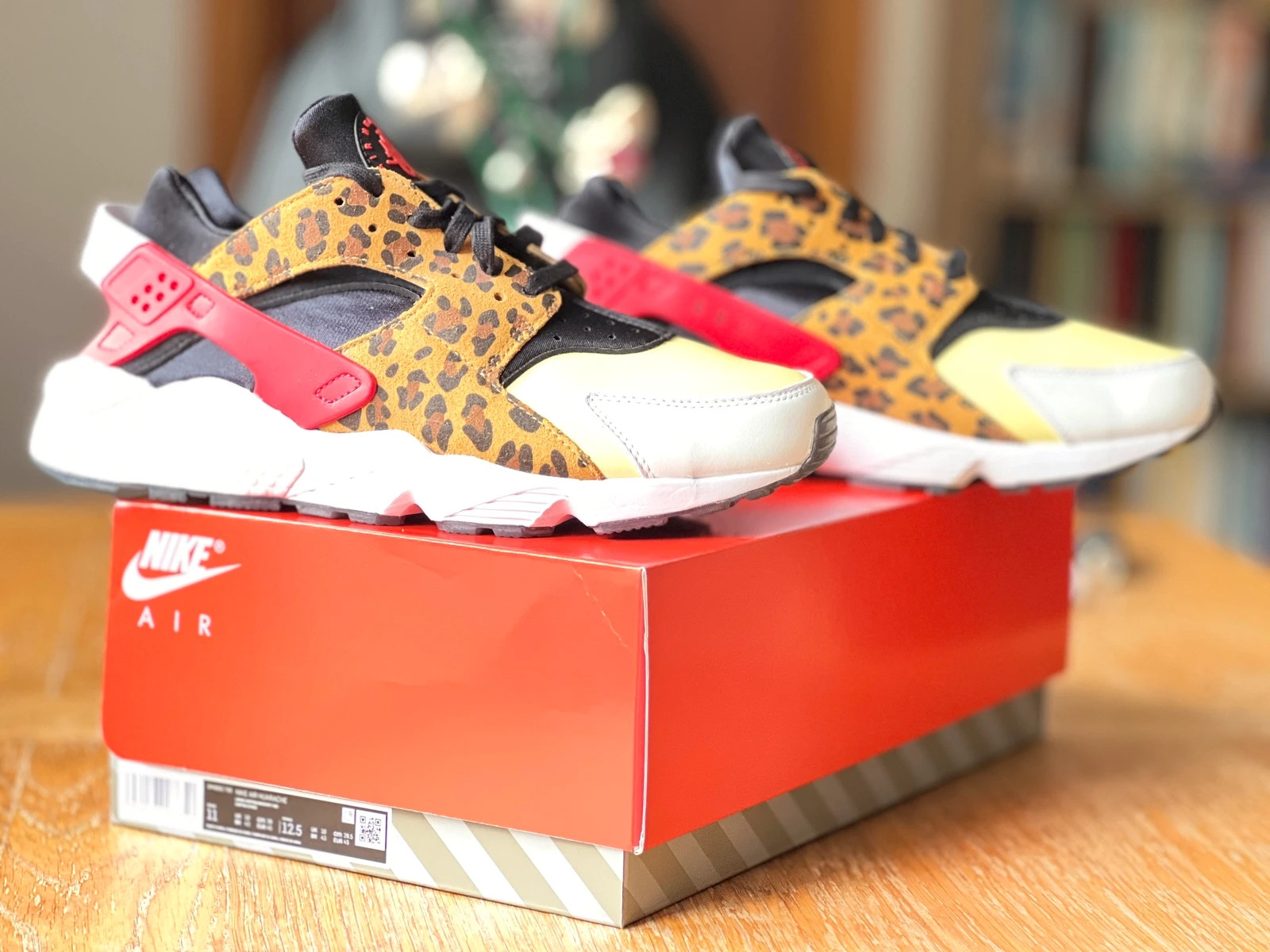 Leopard print huaraches discount