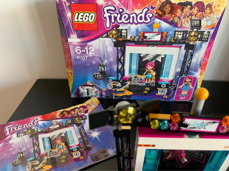 Lego friends 41117 le plateau TV pop star