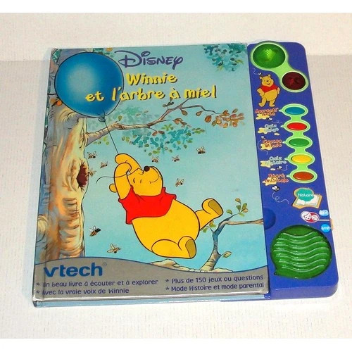 🍯 Disney Winnie et l'arbre à miel livre interactif Vtech
