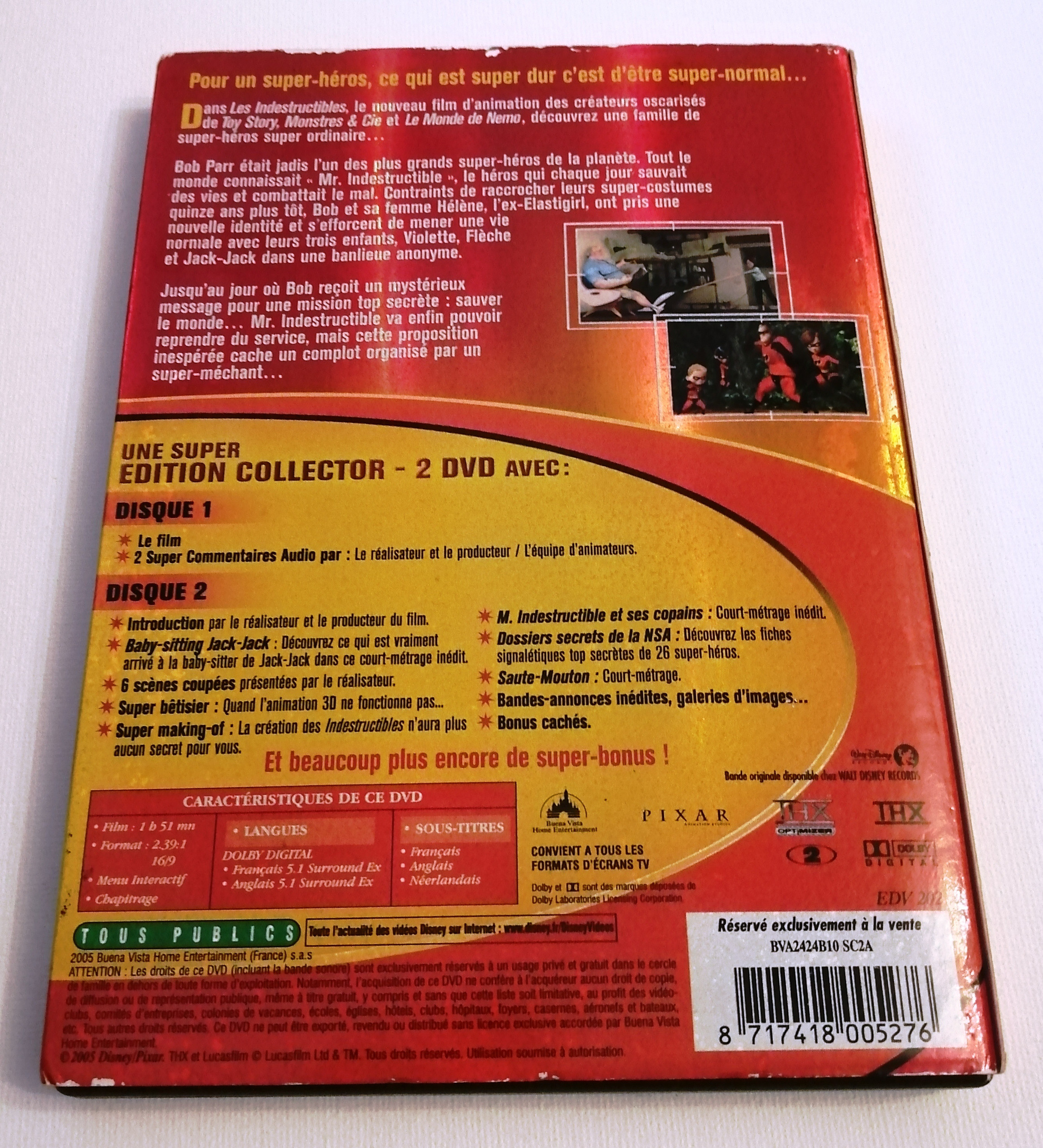 DVDFr - Les Indestructibles (Édition Collector) - DVD