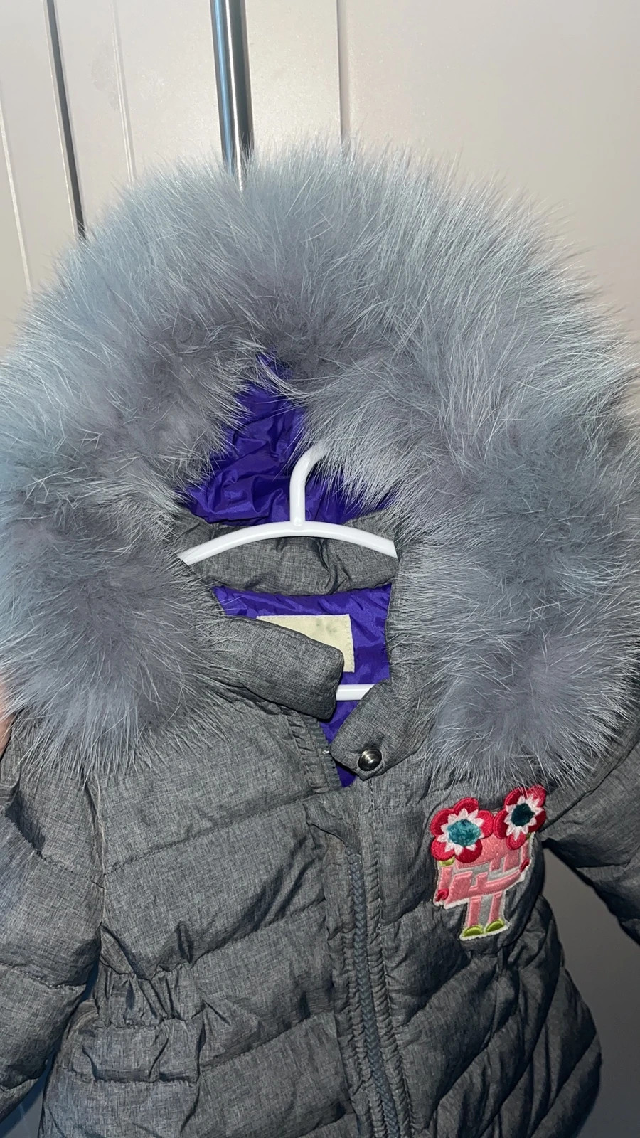 Fendi coat clearance fur hood